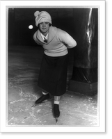 Historic Framed Print, On the element she is usually in,  17-7/8" x 21-7/8"