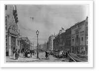 Piccadilly, looking towards the city.T.S. Boys, del. et lith, Antique Wall Art