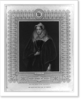 Historic Framed Print, Mary Queen of Scots, ob. 1587 from the original in the collection of the Right Honble. the Earl of Morton.engraved by W.T. Fry.,  17-7/8" x 21-7/8"