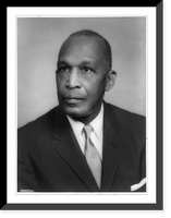 Historic Framed Print, [Robert N.C. Nix, congressman, 2nd District, Pennsylvania, head-and-shoulders portrait, facing left].Harris & Ewing.,  17-7/8" x 21-7/8"