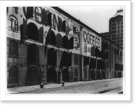 Factory warehouse, Brooklyn.Berenice Abbott. Classic, Vintage Poster