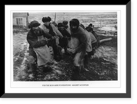 Historic Framed Print, For the iron mine foundations; Magnet Mountain,  17-7/8" x 21-7/8"