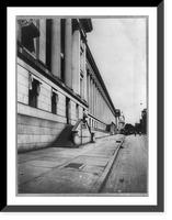 Exterior of Treasury Building showing 15th St. side, Washington, D.C. Classic, Antique Print
