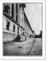 Exterior of Treasury Building showing 15th St. side, Washington, D.C. Classic, Antique Print