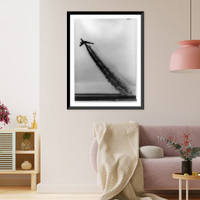 XB-47 Stratojet bomber taking off, Antique Wall Art