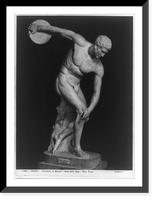 Discobolo di Mirone, Sala della Biga, Mus. Vatic., Roma.Anderson, Historic Reproduction