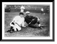 Player-managers John McGraw, New York NL, and Fred Tenney, Boston NL (baseball), Vintage Wall Art