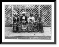 Historic Framed Print, Wealthy Malays,  17-7/8" x 21-7/8"