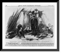 Scene in camp life. mess no. of the 13th Illinois Volunteers, in their camp before Corinth, Miss..from a sketch by our special artist Henri Lovie, Antique Wall Art