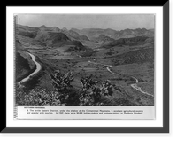 Southern Rhodesia. The fertile Eastern Districts, under the shadow of the Chimanimani Mountains, is excellent agricultural country and popular with tourists, Antique Print