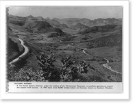 Southern Rhodesia. The fertile Eastern Districts, under the shadow of the Chimanimani Mountains, is excellent agricultural country and popular with tourists, Antique Print