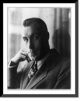 William Tilden, Jr., tennis champion, head-and-shoulders portrait, facing left, Antique Print