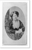 Anne (Burrows) Gilchrist, half-length portrait, seated, facing front Classic, Antique Wall Art