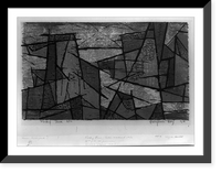 Historic Framed Print, Rocky shore.Hildegarde Haas.,  17-7/8" x 21-7/8"