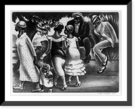 Historic Framed Print, [Summer afternoon].Mabel Dwight.,  17-7/8" x 21-7/8"
