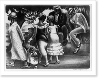 Historic Framed Print, [Summer afternoon].Mabel Dwight.,  17-7/8" x 21-7/8"