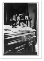 David Jayne Hill, 1st Assistant, State Department, half-length portrait, seated at desk, facing right, Historic Reproduction
