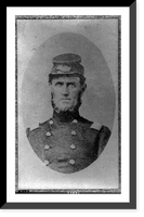 Historic Framed Print, Col. G. Van Houton, 21st N.J. Inf'y,  17-7/8" x 21-7/8"