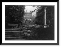 West front of Belvoir Castle, England, Antique Print