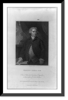 Historic Framed Print, Charles James Fox.engraved by I.W. Cook.,  17-7/8" x 21-7/8"