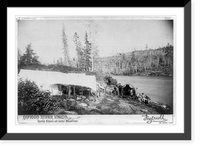 Nipigon River views, North Shore of Lake Superior.Ingersoll, St. Paul. Classic, Vintage Poster