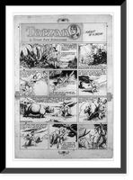 Tarzan. Forgive me my ill temper, my friends, Tarzan said, but I am worried about something", Vintage Wall Art