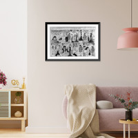 Fritzi Ritz. Oh, Phil meet me at 770 Main Street, you'll see a lot of beautiful girls here!"", Vintage Wall Art