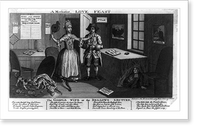 Historic Framed Print, A Methodist, love feast. The gosple wife, or the bellows lecture,  17-7/8" x 21-7/8"
