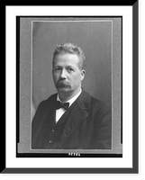 Historic Framed Print, [Clinton Hart Merriam, half-length portrait, facing left],  17-7/8" x 21-7/8"