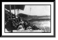 Spectators at World Series, watching Washington Nationals playing in Pittsburgh, Pa, Historic Reproduction