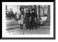 Have been selling 2 years. Youngest, Yedda Welled, is 11 years old. Next, Rebecca Cohen, is 12. Next, Rebecca Kirwin, is 14. Location: Hartford, Connecticut, Historic Reproduction
