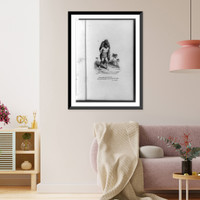 J'ai des jambes et vous des yeux, moi je vais vous porter, vous vous serez mon guide.Quichon ; J.J. Grandville, Antique Wall Art