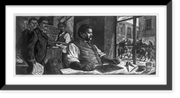 Historic Framed Print, Posada en su Taller.L.M.,  17-7/8" x 21-7/8"