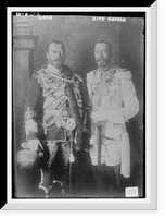 Historic Framed Print, Czar and King George,  17-7/8" x 21-7/8"