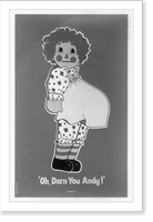 Oh, darn you Andy!.Arthur Rice, Antique Print