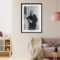 Historic Framed Print, [Giovanni Fummi, three-quarter length portrait, standing, facing front].photo by Bain News Service.,  17-7/8" x 21-7/8"