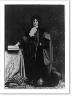 Historic Framed Print, [Maxine Elliott, actress, full-length portrait, standing, facing front, dressed in role of Portia],  17-7/8" x 21-7/8"