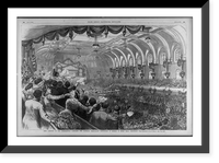 Ohio. opening of the presidential campaign. the National Democratic Convention in session in Music Hall, Cincinnati.from sketches by Jos. B. Beale, Antique Wall Art