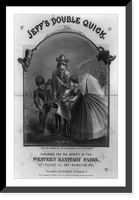 Jeff's double quick. The last words of the Confederacy: Jeff's war hoops"", Antique Poster