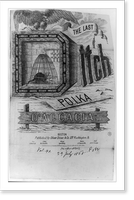 The last ditch polka d'accacia.drawn & engd. by H.F. Greene, Boston, Antique Poster