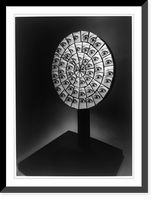 Experiment of lens formation with many mirrors.Berenice Abbott, Vintage Print