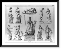 Greek and Roman sculpture, including Phidias' statue of Pallas in the Parthenon, several of Venus, Diana the Huntress, and others.G. Heck, dirt. ; Henry Winkles, sculpt, Historic Print