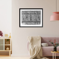 Sculpture by Antonio Canova and sculpture and bas reliefs by Bertel Thorwaldsen of classical figures.G. Heck, dirt. ; Henry Winkles, sculpt, Historic Print