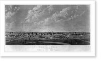 Columbus, O., taken from the blind asylum.engraved by Felch, Antique Wall Art