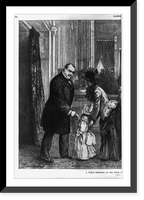 Historic Framed Print, A public reception at the White House.drawn by Paul Renouard.,  17-7/8" x 21-7/8"