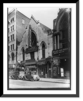 Globe cafe (formerly a church), Mutual Burlesk theater, and Washington shoe shine and hat cleaning parlor, 9th St., between E and F St., N.W. on east side, Washington, D.C. Timeless Wall Art Prin