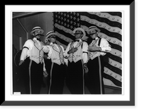 The Four Barbers, U.S. Navy Band.Lantz, Vintage Wall Art