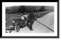 Eine Fahrschule" der bulgarischen Armee. auf deutschen Wagen", Vintage Wall Art