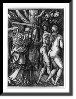 Historic Framed Print, [Small Passion. The expulsion from Paradise].AD.,  17-7/8" x 21-7/8"