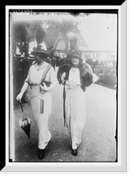 Historic Framed Print, Fashions at Trouville- 1913,  17-7/8" x 21-7/8"